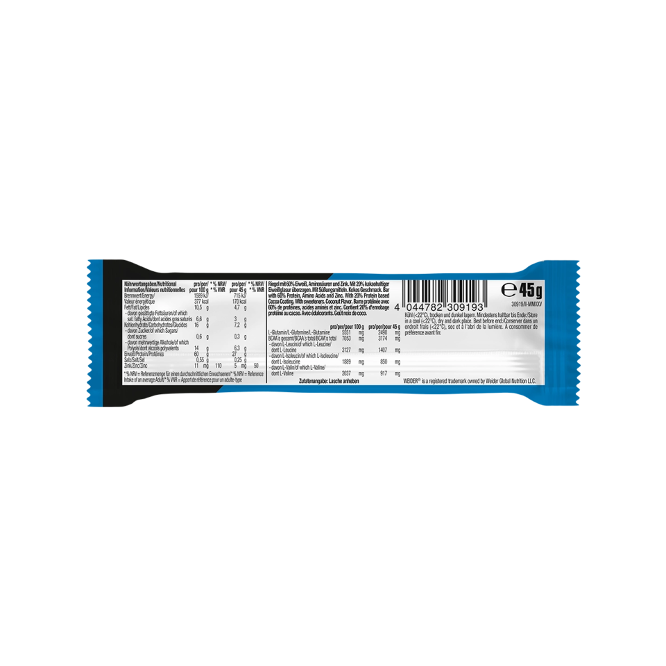 Box of 24! 60% Protein Bar