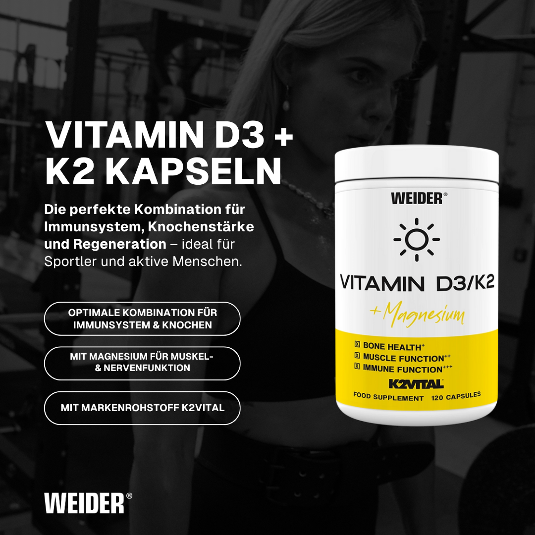 Vitamin D3/K2 capsules